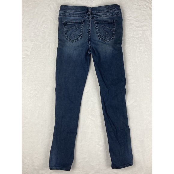 Silver Womens Jeans Blue Pixie Super Skinny 29x31 (27x28‎ Measured) - Picture 13 of 16